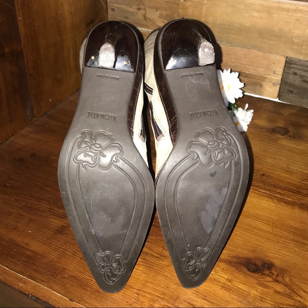 Victorian Steampunk Vic Matie Suede Leather Boots - Picture 7 of 7